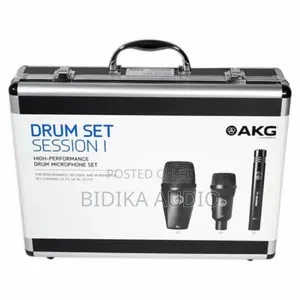 New and Original Drumset Session I Akg Microphone 7 Set