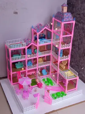Big Size 379 Pieces Doll House