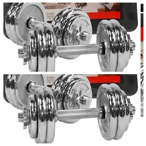 Chrome Dumbells 20kg