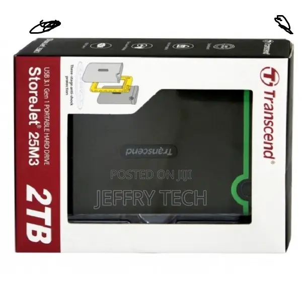 Transcend 2tb Portable External Hard Disk
