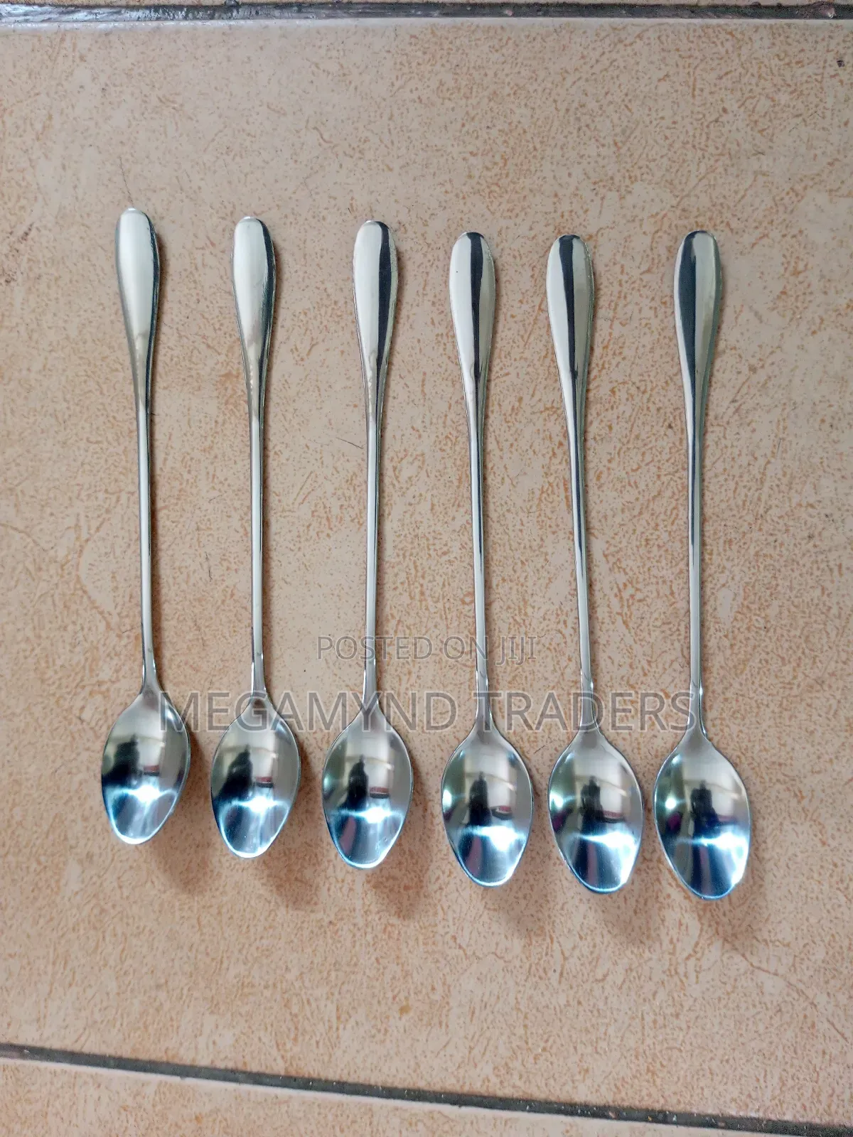 6pc Long Tea Spoon/Stainless Steel Tea Spoon