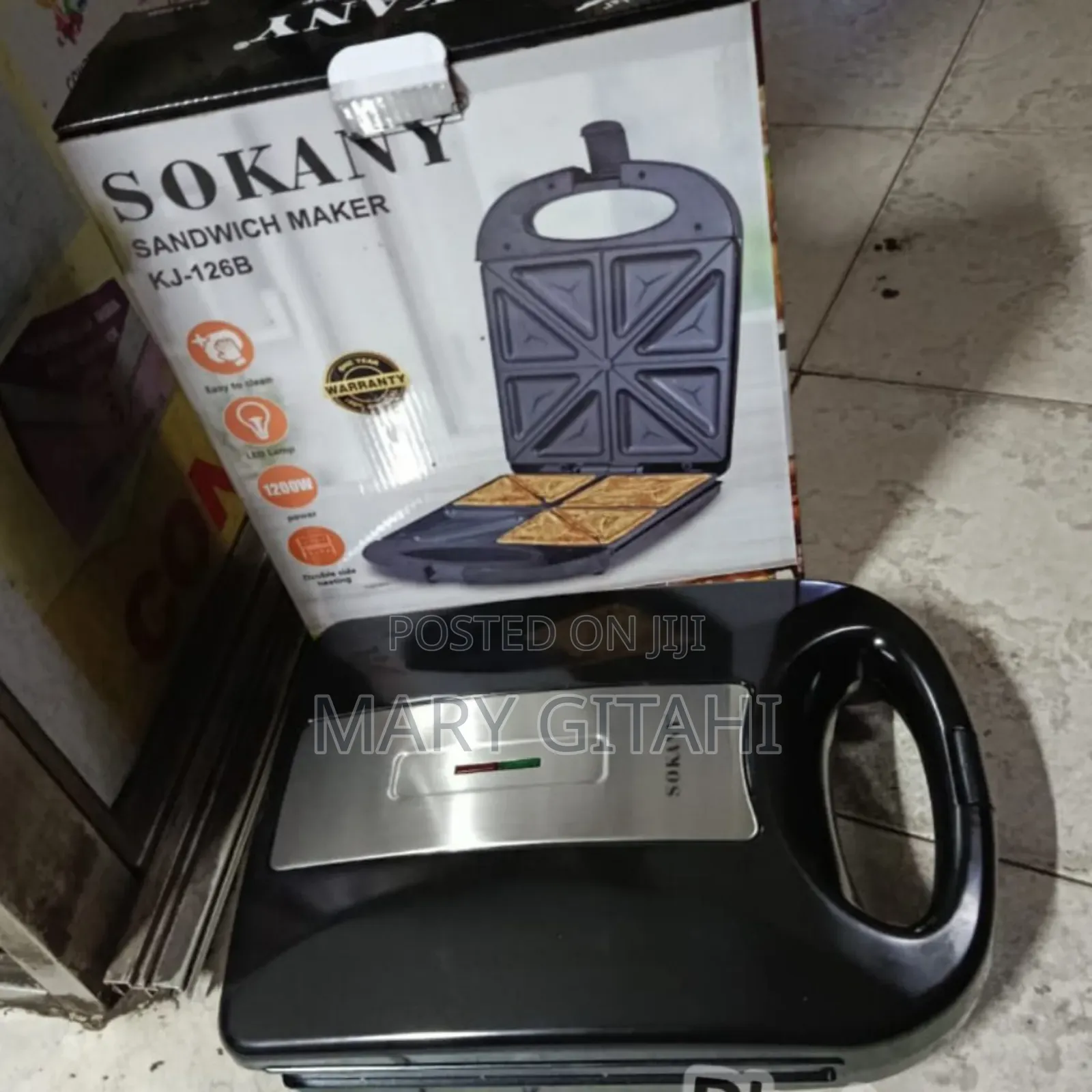 Sokany 4slice Sandwich Maker