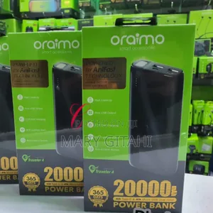 Oraimo Traveler 4 Opb-P204d 20,000mah Power Banks