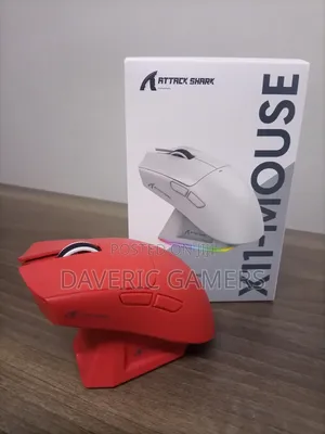 Attack Shark X11wireless Gaming Mouse With RGB Charging Dock