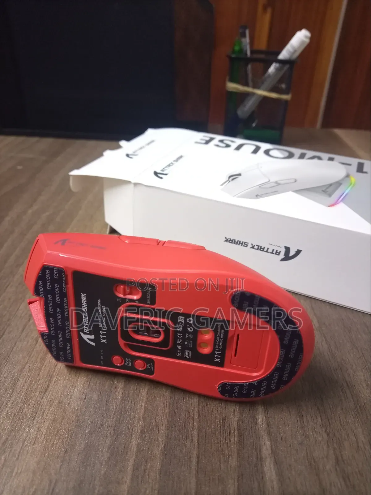 Attack Shark X11wireless Gaming Mouse With RGB Charging Dock