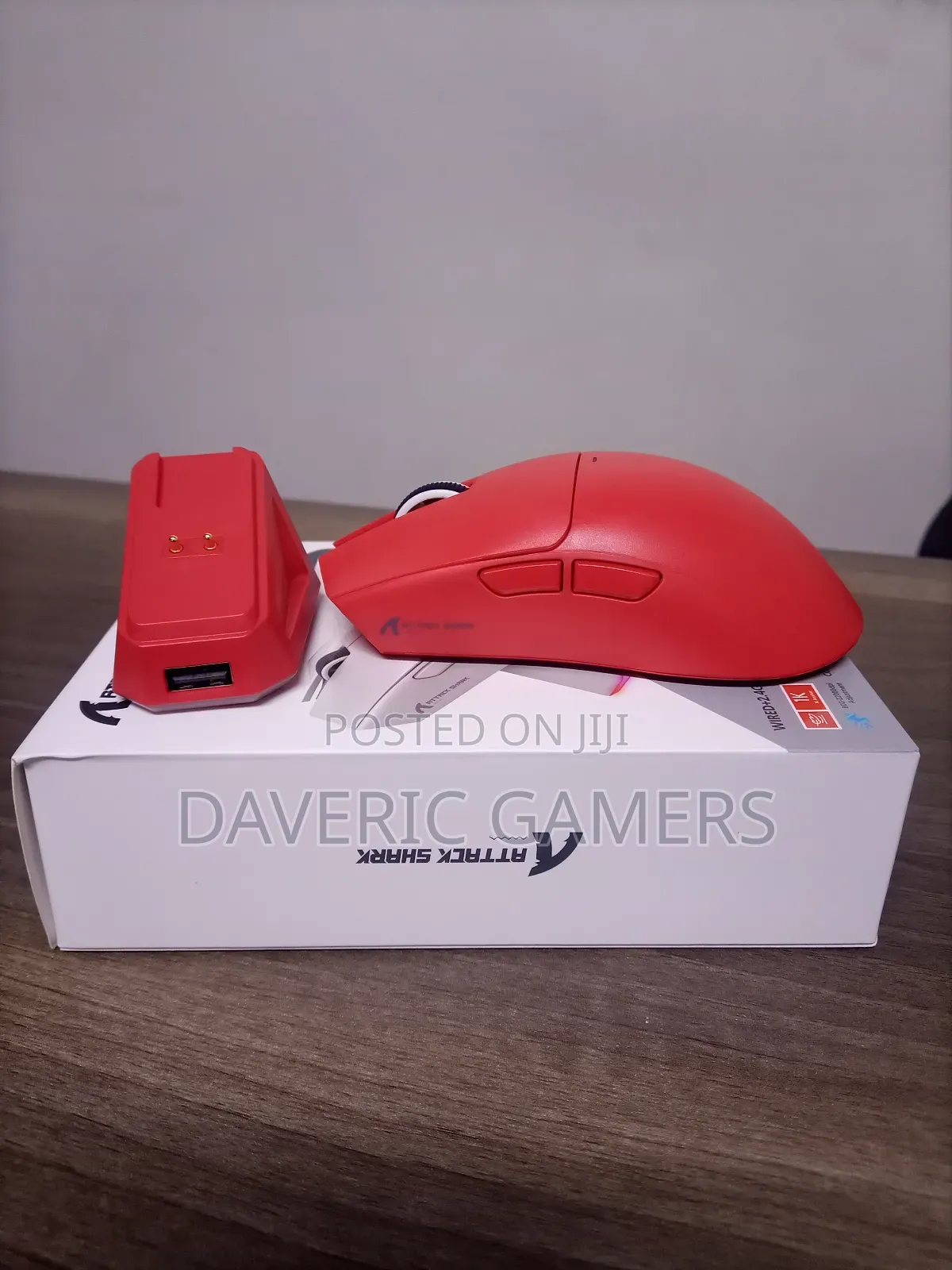 Attack Shark X11wireless Gaming Mouse With RGB Charging Dock