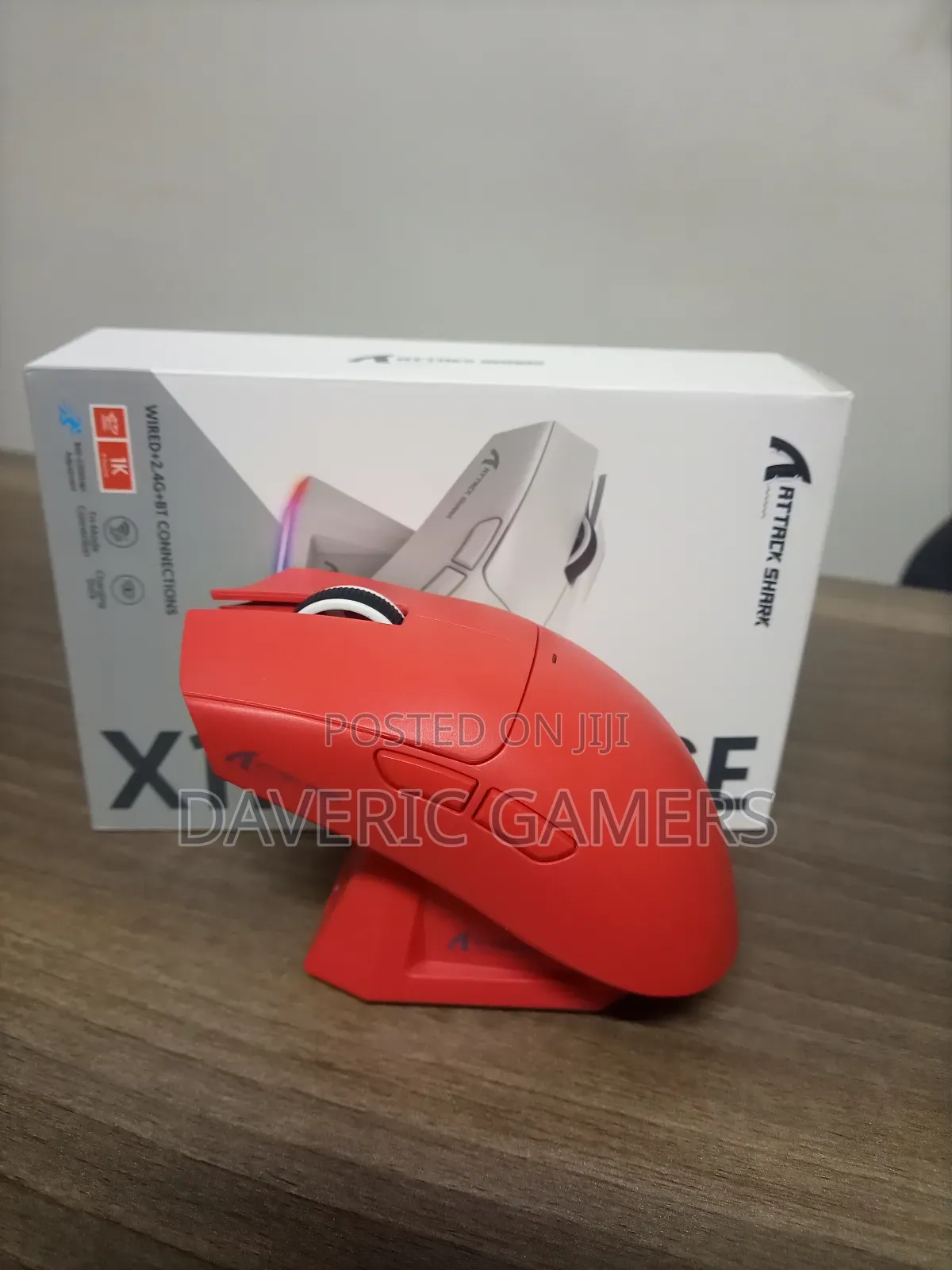 Attack Shark X11wireless Gaming Mouse With RGB Charging Dock