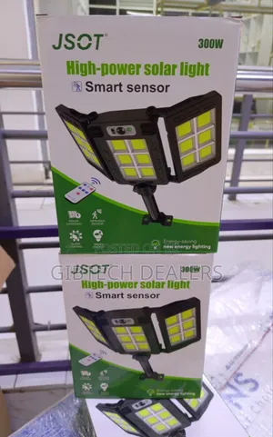 Foldable 300w Solar Light With Motion Sensor