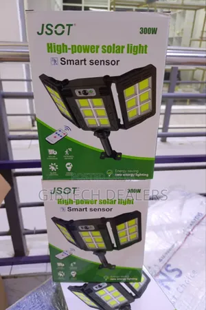 Foldable 300w Solar Light With Motion Sensor
