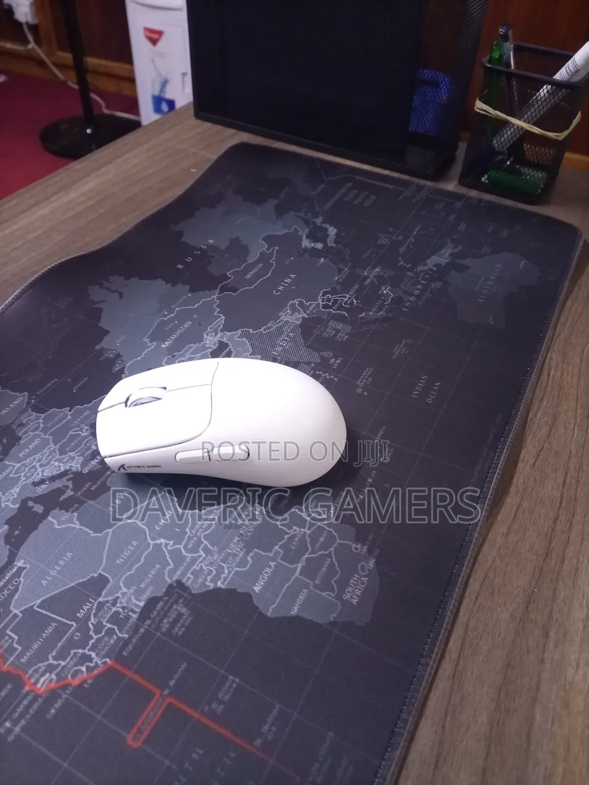 A Combo of Attack Shark X5 Wireless Mouse a RGB Mouse Pad