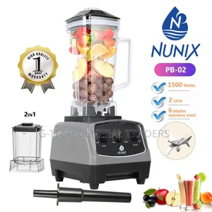 Nunix 2in1 Heavy Duty Professional Blender 1500w