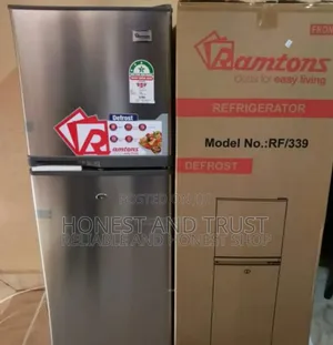 Brand New Ramtons Double Dsor Refrigerator 138litres