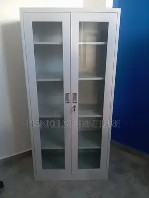 Full Glass Metallic Cabinet