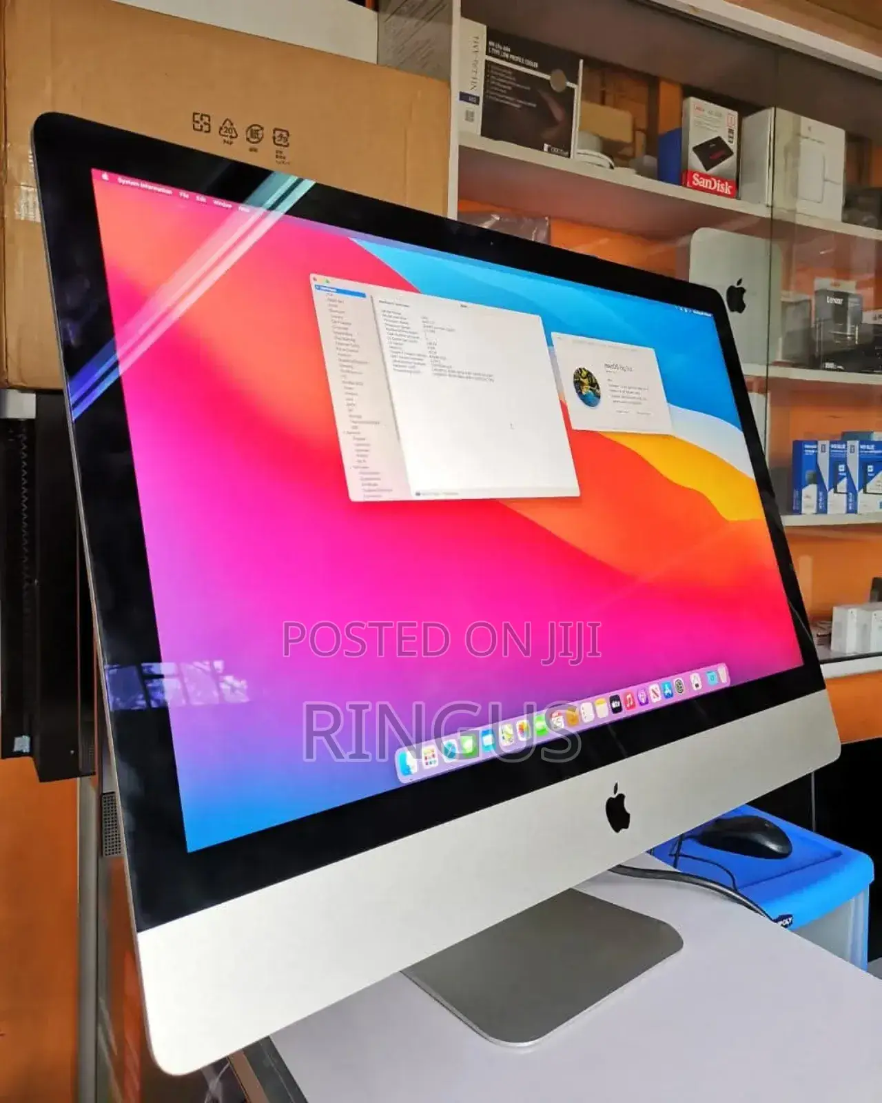 Desktop Computer Apple iMac 8GB Intel Core I5 HDD 1T