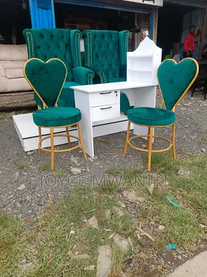 Pedicure Seats, Podium, and Manicure Set 