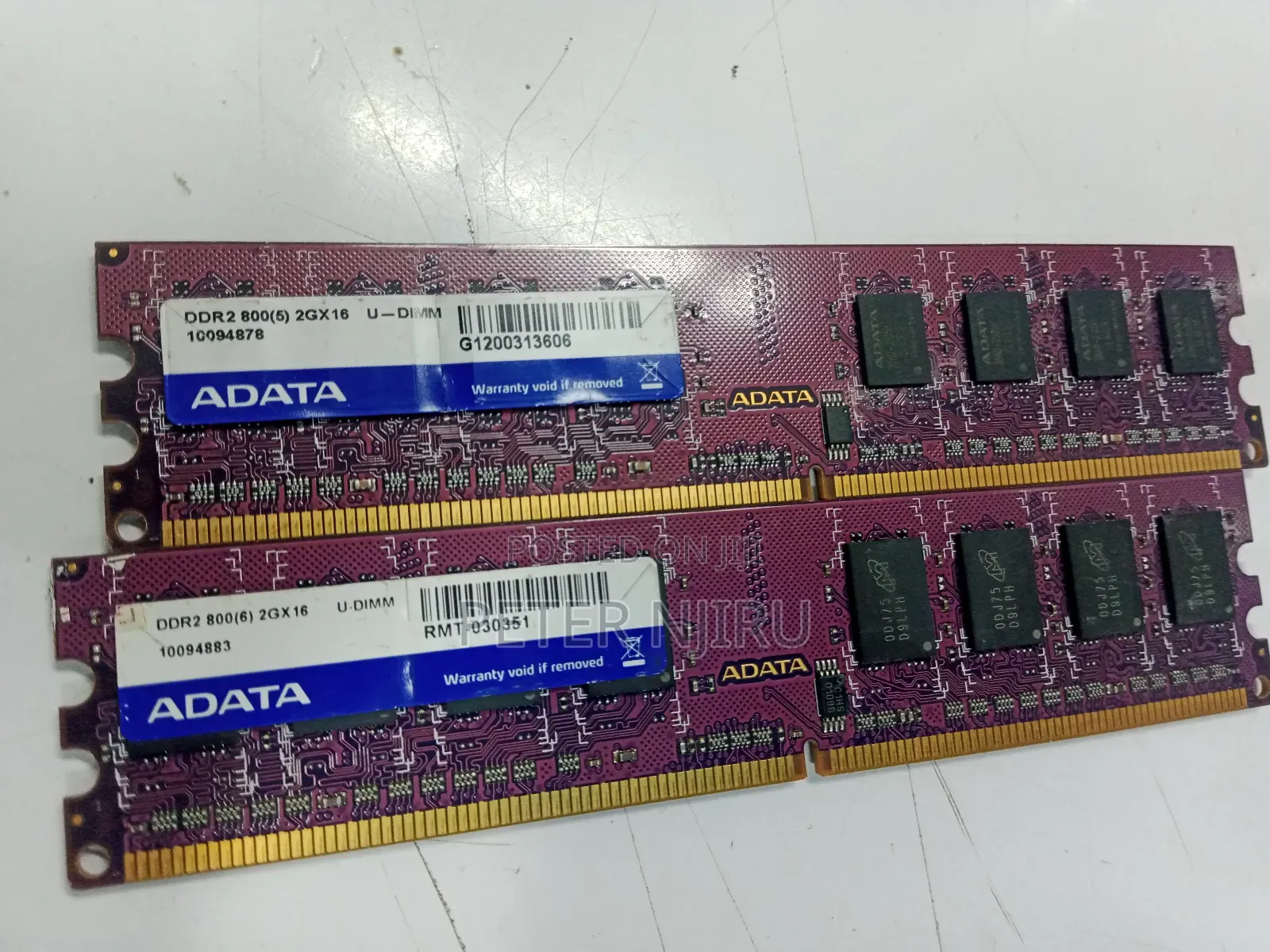 Desktop Ram (Ddr2 2 Gb)