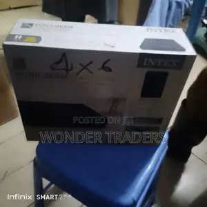 Intex Inflatable Mattress 4 X6 With Free Air Pump