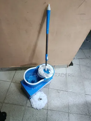 Spin Mop With Two Heads