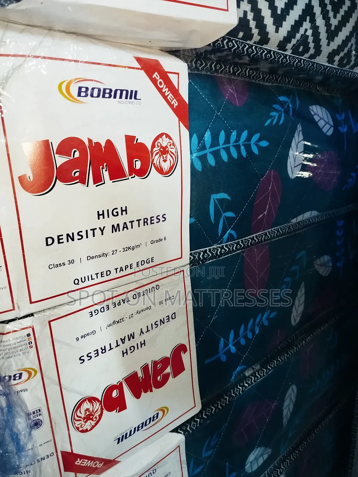 Cools! 5by6 8inch High Density Quilted Bobmil Mattresses.