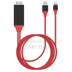 Lightning Pin to Hdmi 1080p Adapter Cable iPhone iPad Audio