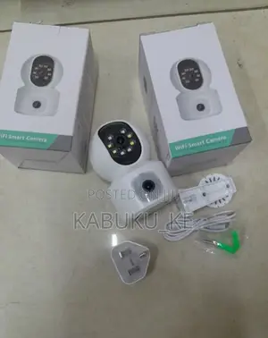 Dual Lens 4mp Wifi Smart Home Nanny Camera PTZ
