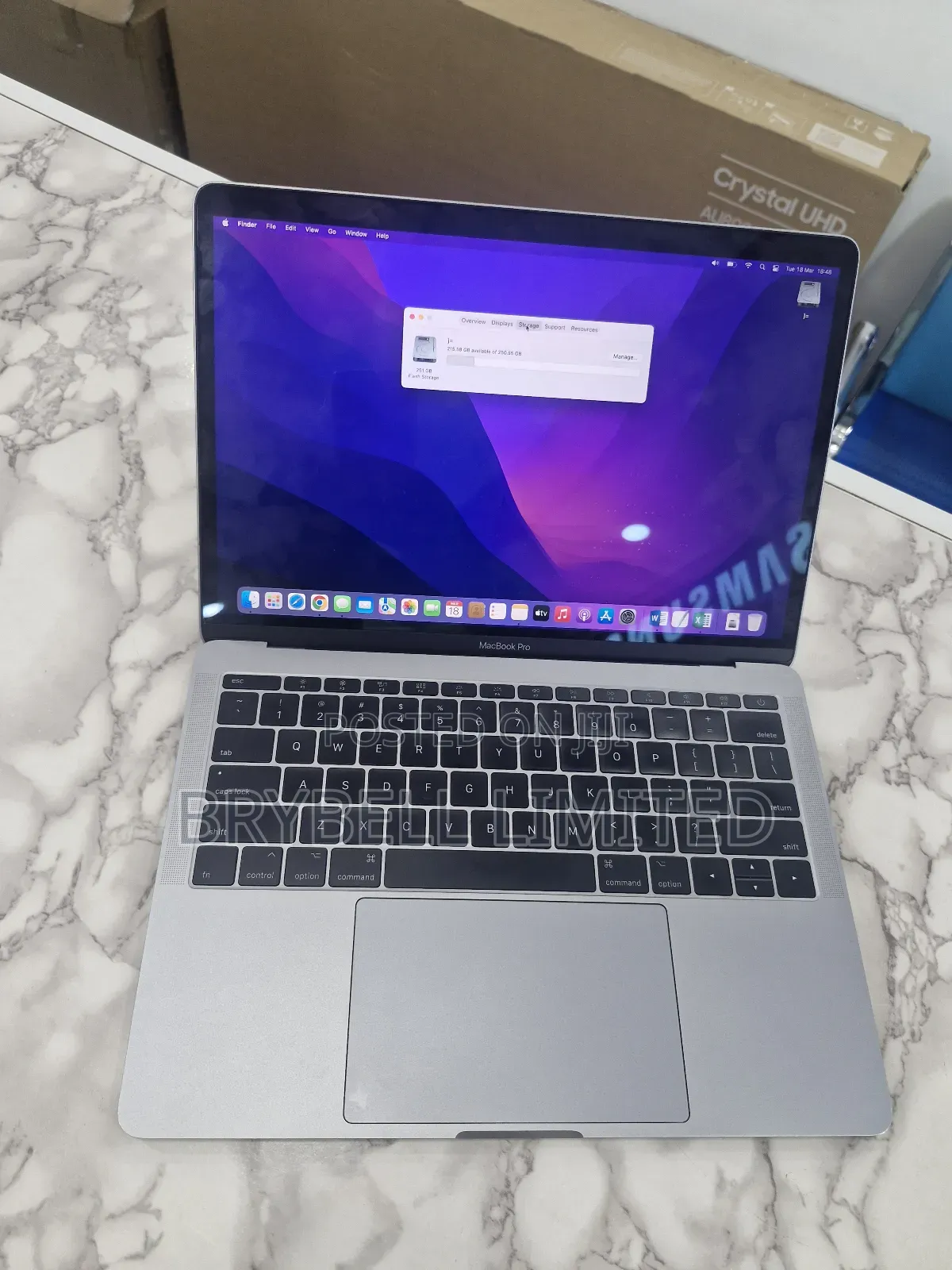 Laptop Apple MacBook Pro 2016 8GB Intel Core I5 SSD 256GB