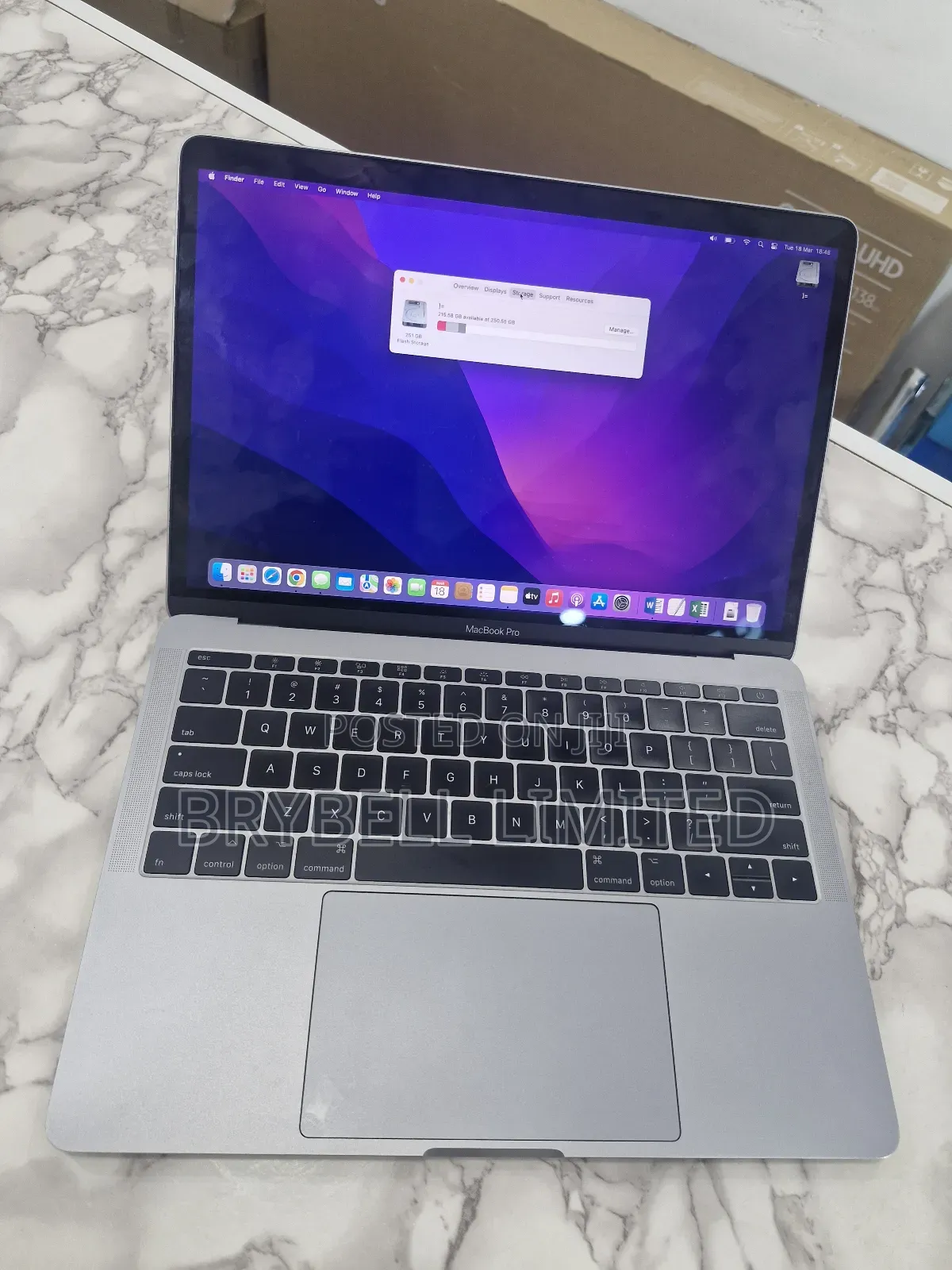 Laptop Apple MacBook Pro 2016 8GB Intel Core I5 SSD 256GB