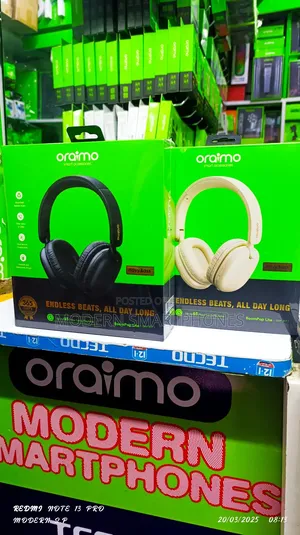 Oraimo Boompop Lite Wireless Bluetooth Headphones 65hr