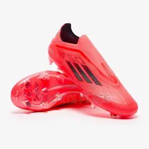 Red F50 Elite Laceless Fg Football Boots