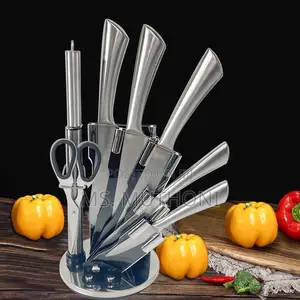 Morden Inox Hollow Handle 8 Piece Stainless Steel Knife Set