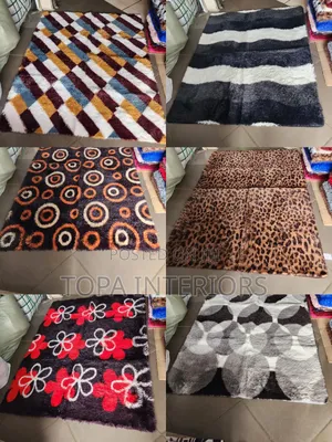 Light Fluffy Living Room and Bedroom Bedside Mats Carpets
