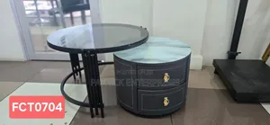 Imported Modern Nesting Coffee Table Top Glass