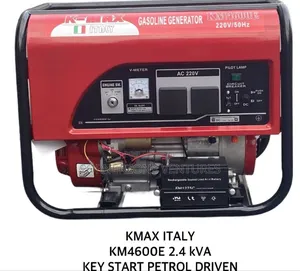 K Max Key Start Petrol Driven Generator 2.4kva