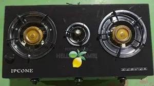 Ipcone 3 Burner Glass Top Cooker
