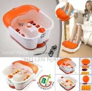 *Foot Bath Massager/Massagee