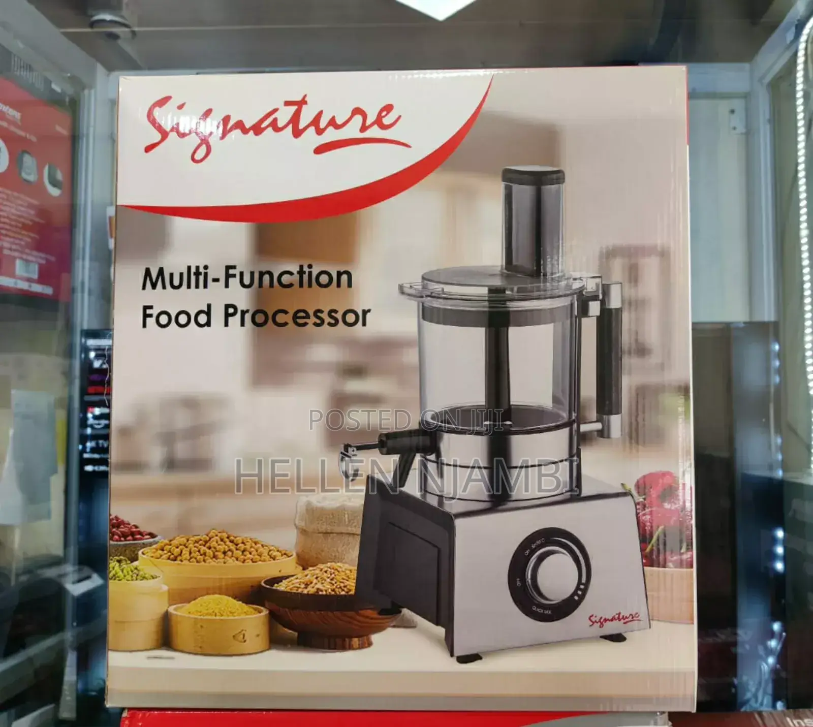 *Signature Multi -Function Food Processor/Multifunctional
