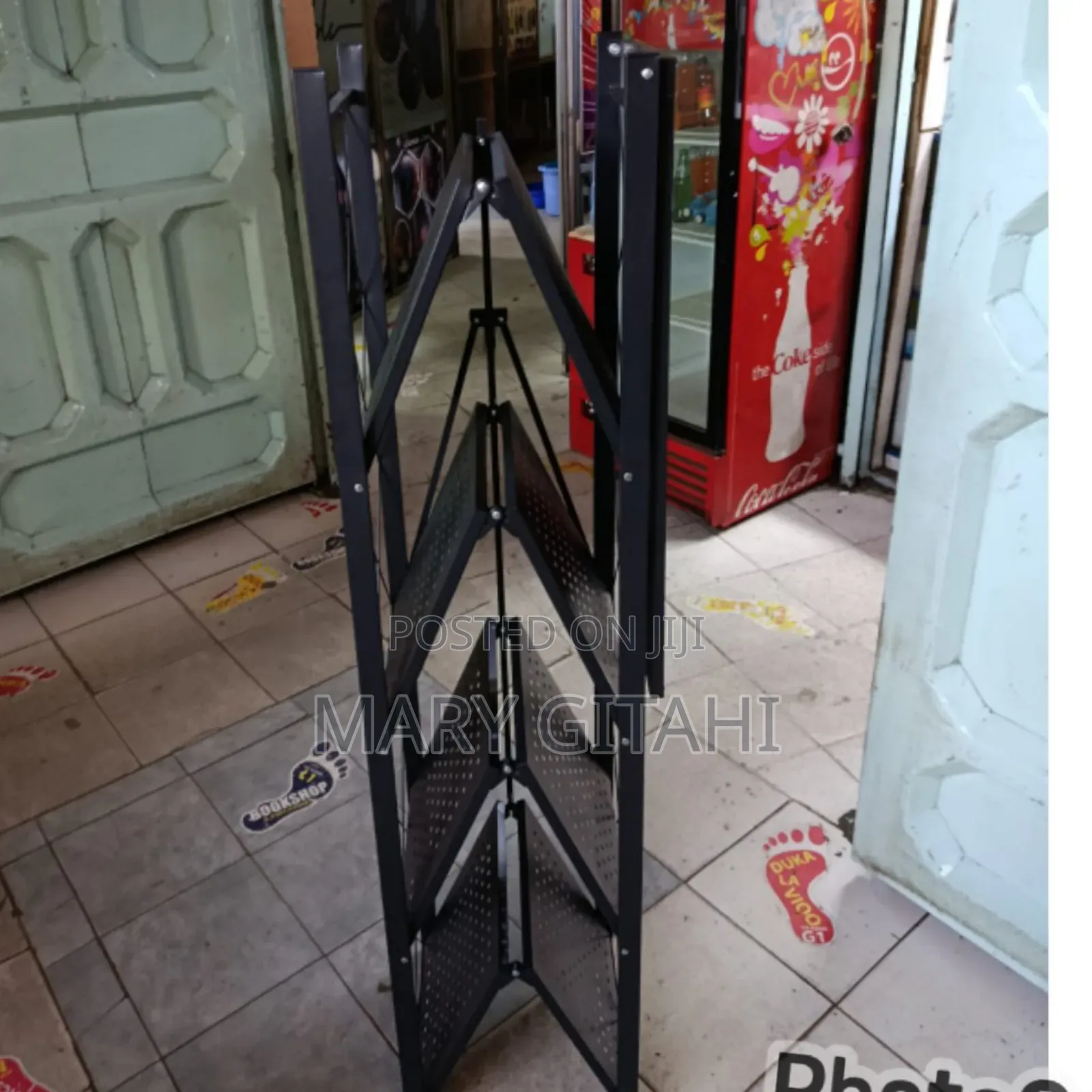 Foldable 5 Tier Kitchen Rack at 