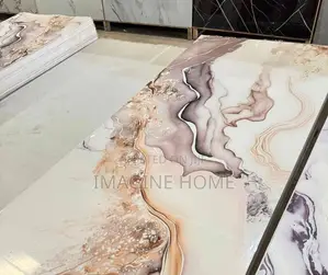 Uv Glossy Marble Sheets Decor