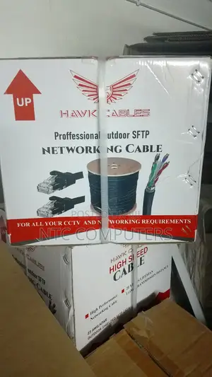 Cat 6 Cable 305 M Outdoor Shielded Cable SFTP Weather Proof