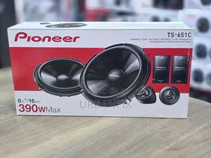 Pioneer 390watts 6.5 Inches Component Speakers- A Pair