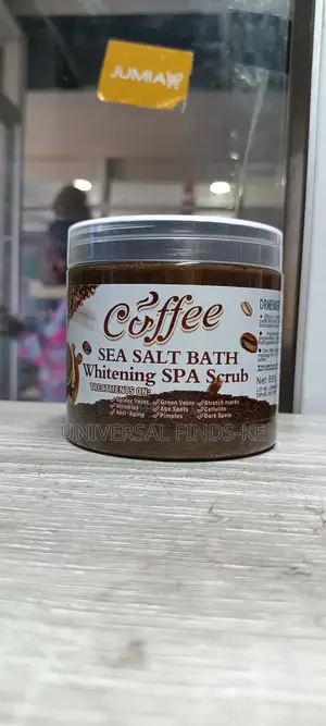 Coffee Sea Salt Whitening Spa Scrub {Big Size}