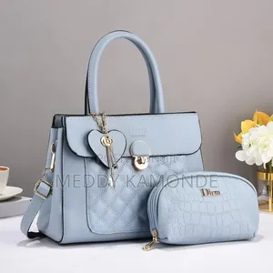 Women Sky Blue Handbags