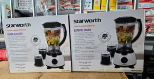Blender/3 in 1 Starworth Blender With Grinder Mill