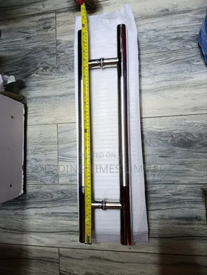 Silver Glass Door Handle