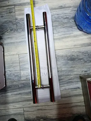 Silver Glass Door Handle