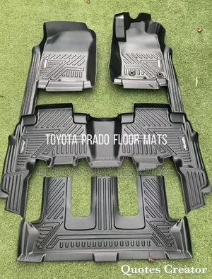Original Toyota Prado Fj150 Custom Fit Heavy Duty Floor Mats