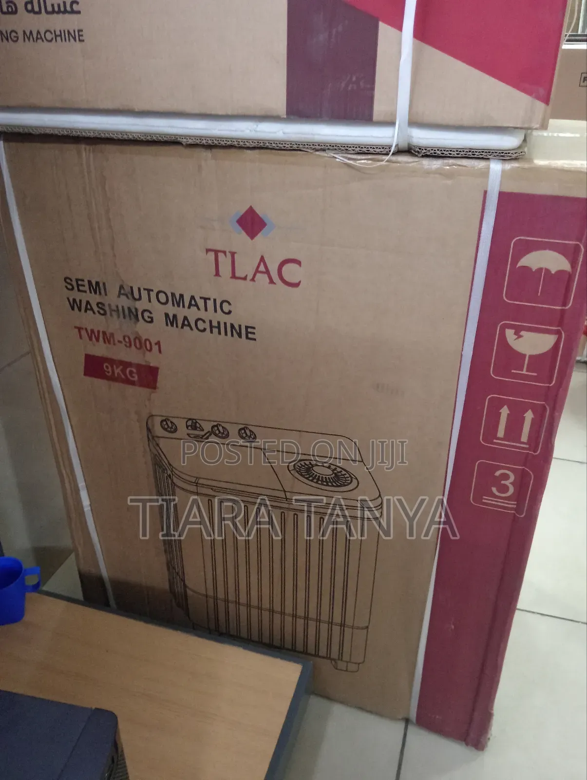 Tlac 9kg Semi Automatic Twin Tub Washing Machine