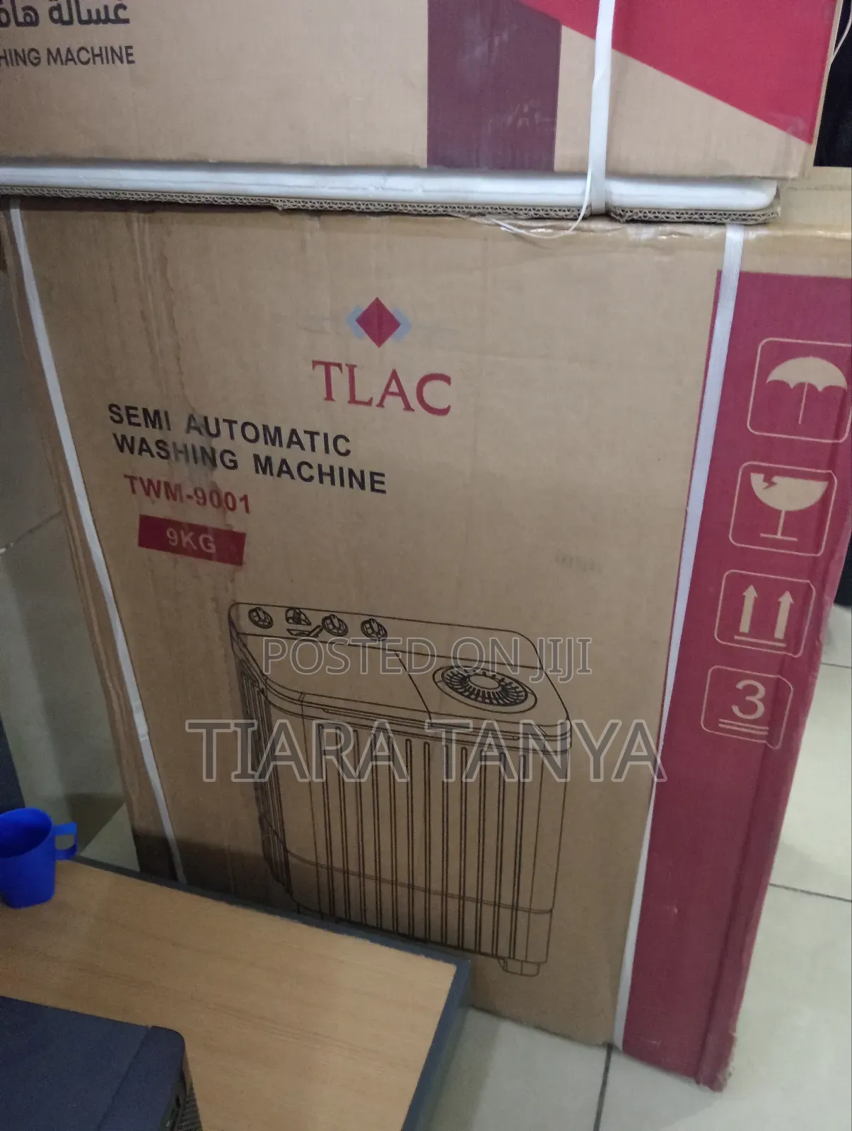 Tlac 9kg Semi Automatic Twin Tub Washing Machine