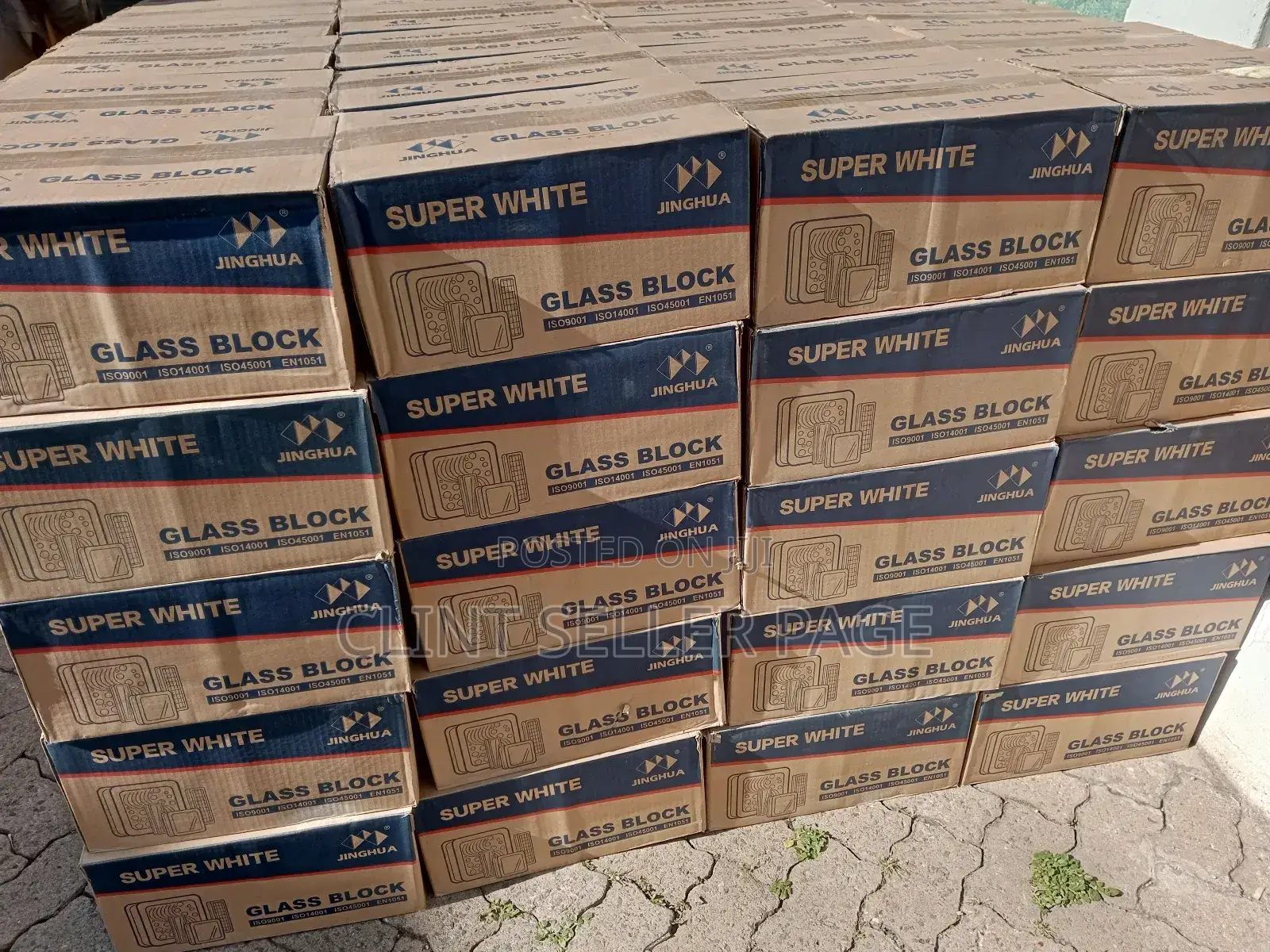 Clear Glass Blocks/ Glacier Brick.