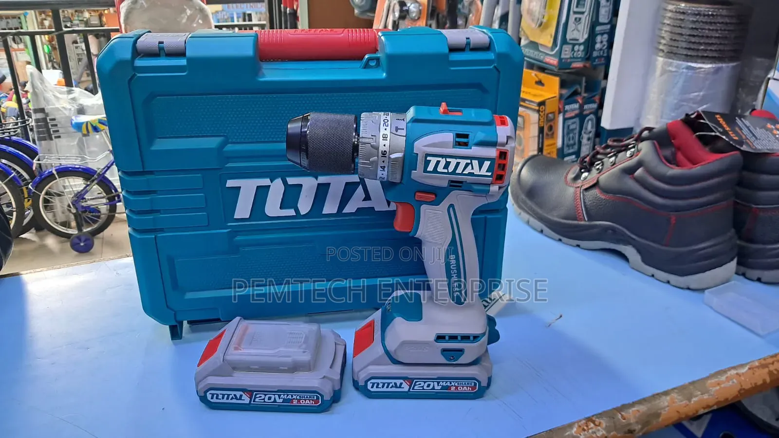 Tidli20602 Li-Ion Compact Brushless Impact Drill